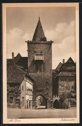 AK Jena, Johannistor in der Altstadt