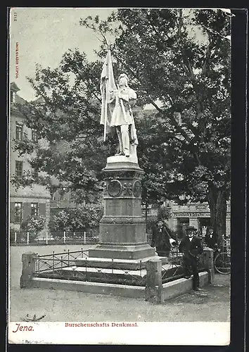 AK Jena, Burschenschaftsdenkmal
