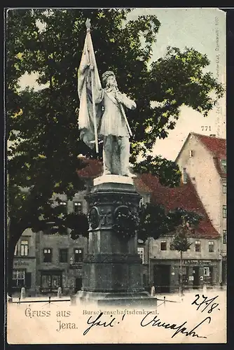 AK Jena, Burschenschaftsdenkmal