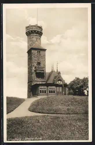 AK Lütjenburg, Partie am Bismarckturm