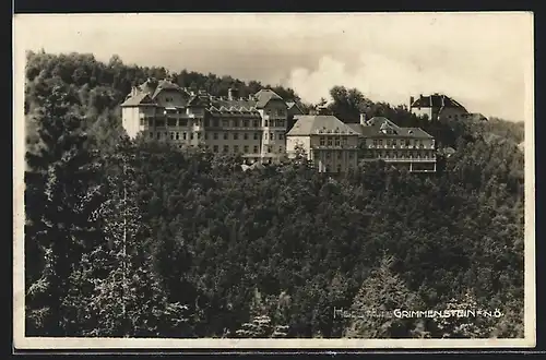 AK Grimmenstein, An der Heilanstalt der Hauptanstalt für Angestelltenversicherung