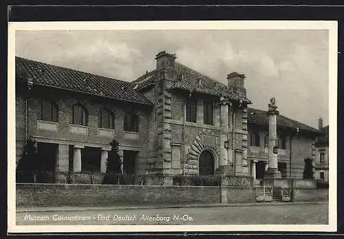 AK Bad Deutsch Altenburg, Am Museum Carnuntinum