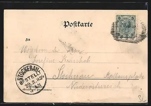 AK Ischl, Wasserfontäne vor dem Curhaus