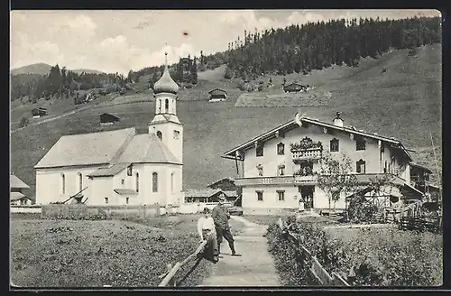 AK Gerlos, Gasthof zum Gasbinger