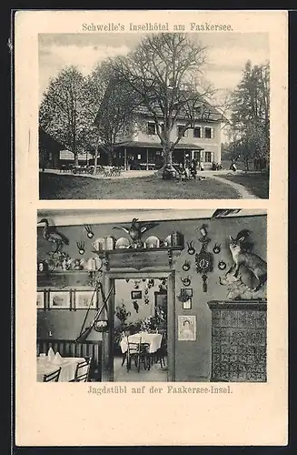 AK Faak am See, Schwelles Inselhotel im Faakersee
