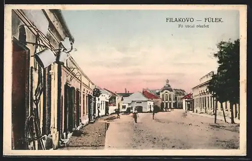 AK Filakovo, Fö utcai részlet