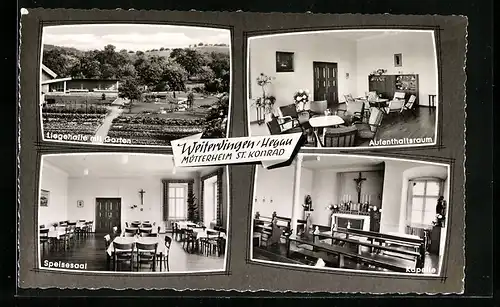 AK Weiterdingen / Hegau, Mütterheim St. Konrad, verschiedene Ansichten