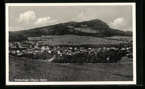 AK Weiterdingen /Hegau, Totalansicht aus der Vogelschau