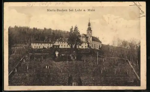 AK Lohr am Main, Wallfahrtskirche Maria-Buchen