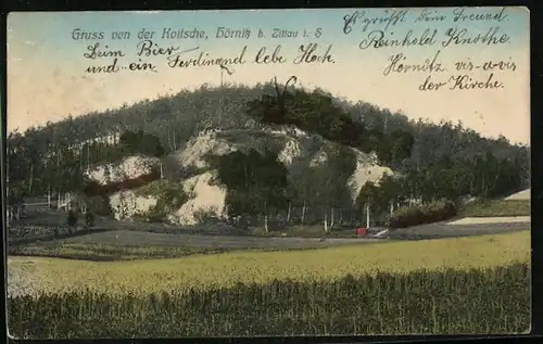 AK Hörnitz, Blick auf Koitsche