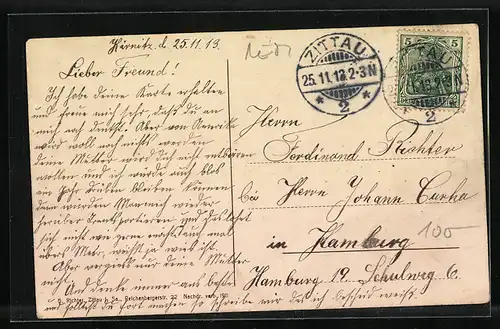 AK Hörnitz, Blick auf Koitsche