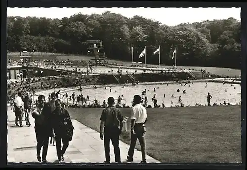 AK Itzehoe, Städt. Freibad Klosterbrunnen