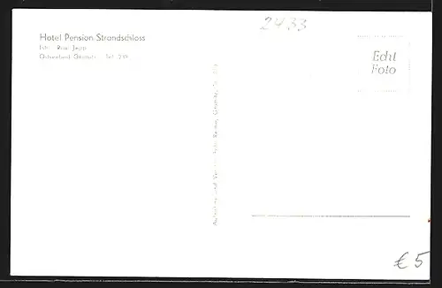 AK Grömitz, Hotel Pension Strandschloss
