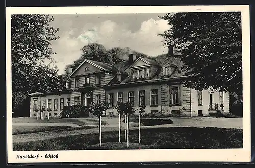 AK Haseldorf, Blick zum Schloss