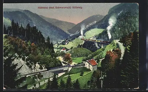 AK Höllental /Bad. Schwarzwald, Höllsteig