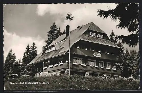 AK Feldberg /Schwarzwald, Gasthaus und Pension Grafenmatt