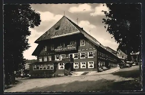 AK Saig /Schwarzwald, Gasthof zum Ochsen