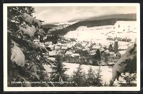 AK Lenzkirch, Totalansicht im Winter