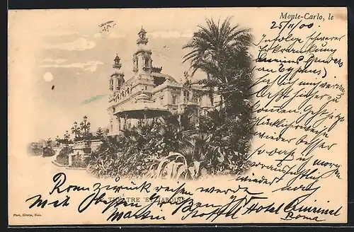 AK Monte-Carlo, Theatre et Jardins