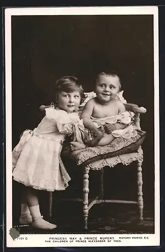 AK Princess May & Prince Rupert, Children aof Prince Alexander of Teck