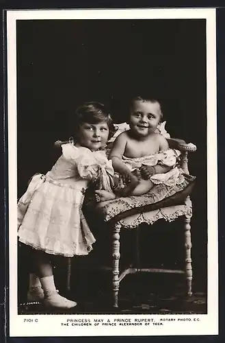 AK Princess May & Prince Rupert, Children of Prince Alexander of Teck