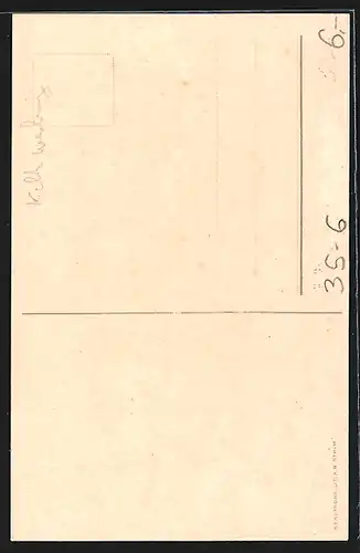 Künstler-AK Mann mit Korb voller Wurzelgemüse, Tänk att Kalkkväve...