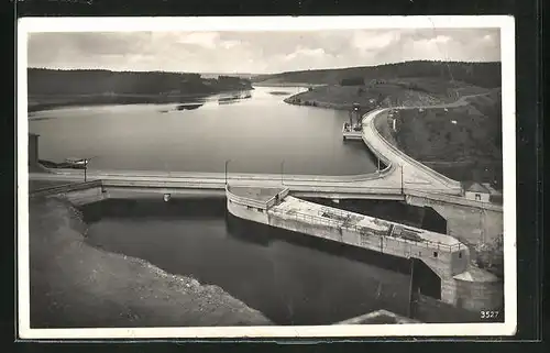 AK Saalburg, Saaletalsperre, Blick in den Retschgrund