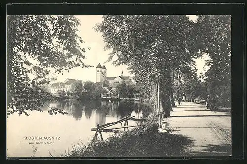 AK Klosterlausnitz, Partie am Klosterteich