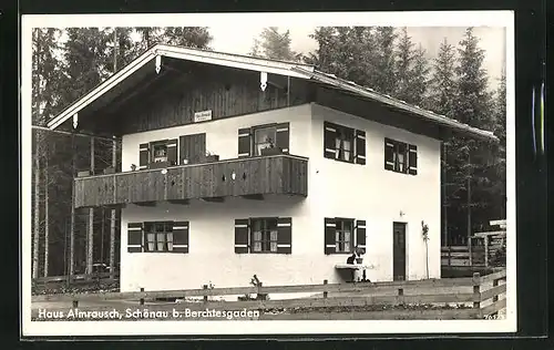 AK Schönau, Hotel Haus Almrausch