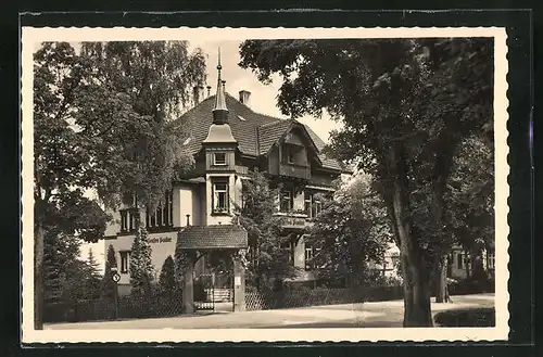 AK Freudenstadt i. Schwarzwald, Hotel Villa Pauline