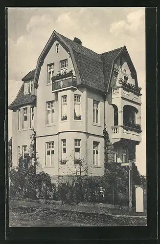 AK Stadthagen, Hotel - Villa Hedwig Günther
