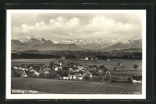 AK Börwang i. Allgäu, Teilansicht