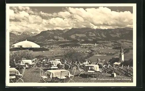 AK Seifriedsberg, Cafe Kühberg, Gartenterrasse