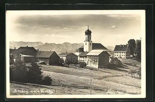 AK Sulzberg, Totale mit Kirche