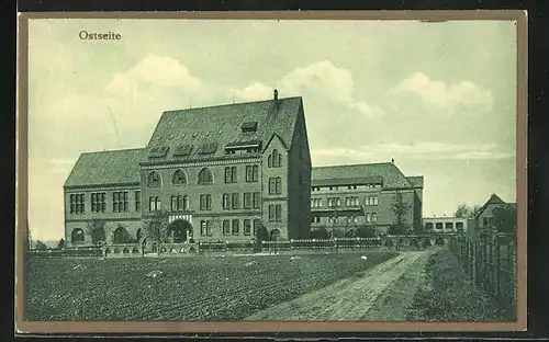 AK Eschweiler, Kloster U. l. Frau v. g. Rat, Ostseite des Gebäudes