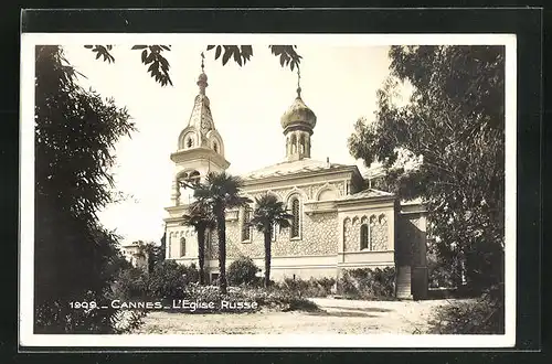 AK Cannes, L`Eglise Russe