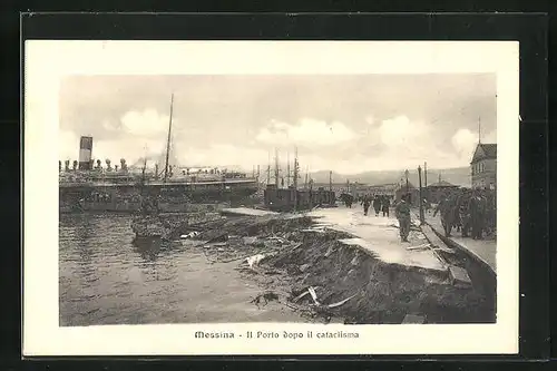 AK Messina, Il Porto dopo il cataclisma