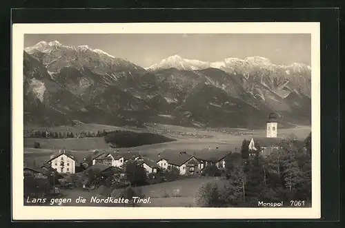 AK Lans, Teilansicht mit Blick auf die Nordkette