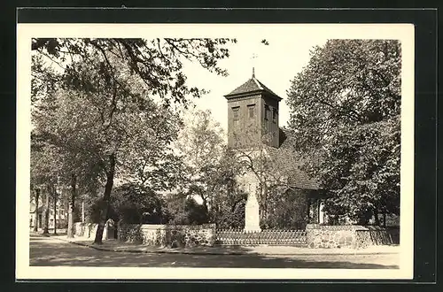 AK Bestensee, an der Kirche