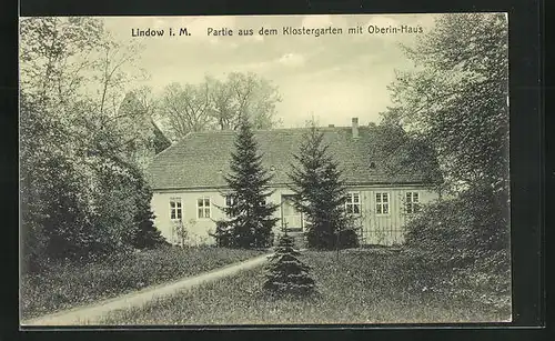 AK Lindow i. M., Oberin-Haus im Klostergarten