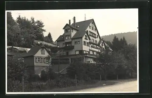 Foto-AK Bad Liebenzell, Kurhotel und Erholungsheim Ludwigsburg