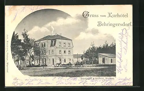 Passepartout-AK Behringersdorf, Kurhôtel Behringersdorf