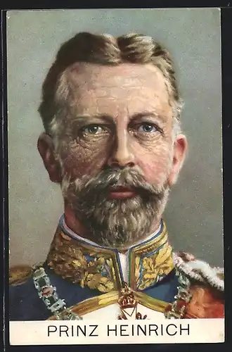 AK Prinz Heinrich von Preussen mittleren Alters