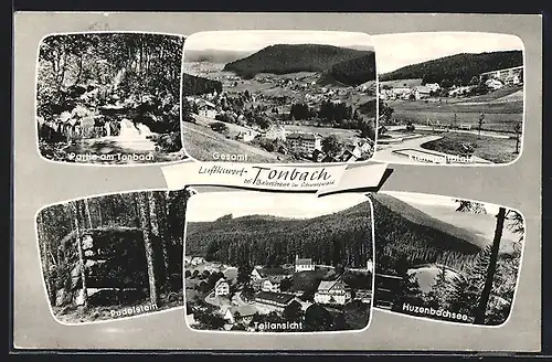 AK Tonbach bei Baiersbronn, Pudelstein, Kleingolfplatz, Huzenbachsee