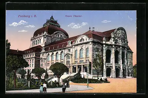 AK Freiburg i. B., Neues Theater