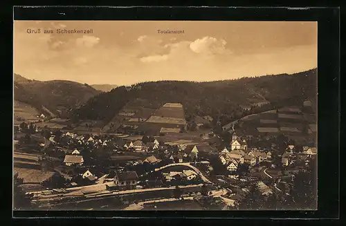 AK Schenkenzell, Totalansicht