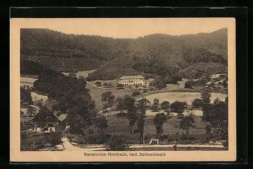AK Nordrach /Bad. Schwarzwald, Sanatorium