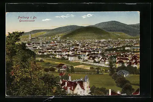 AK Freiburg i. Br., Gesamtansicht