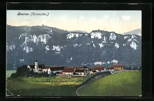 AK Beuron, Blick auf das Kloster