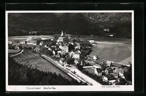 AK Beuron /Donauthal, Blick auf das Kloster